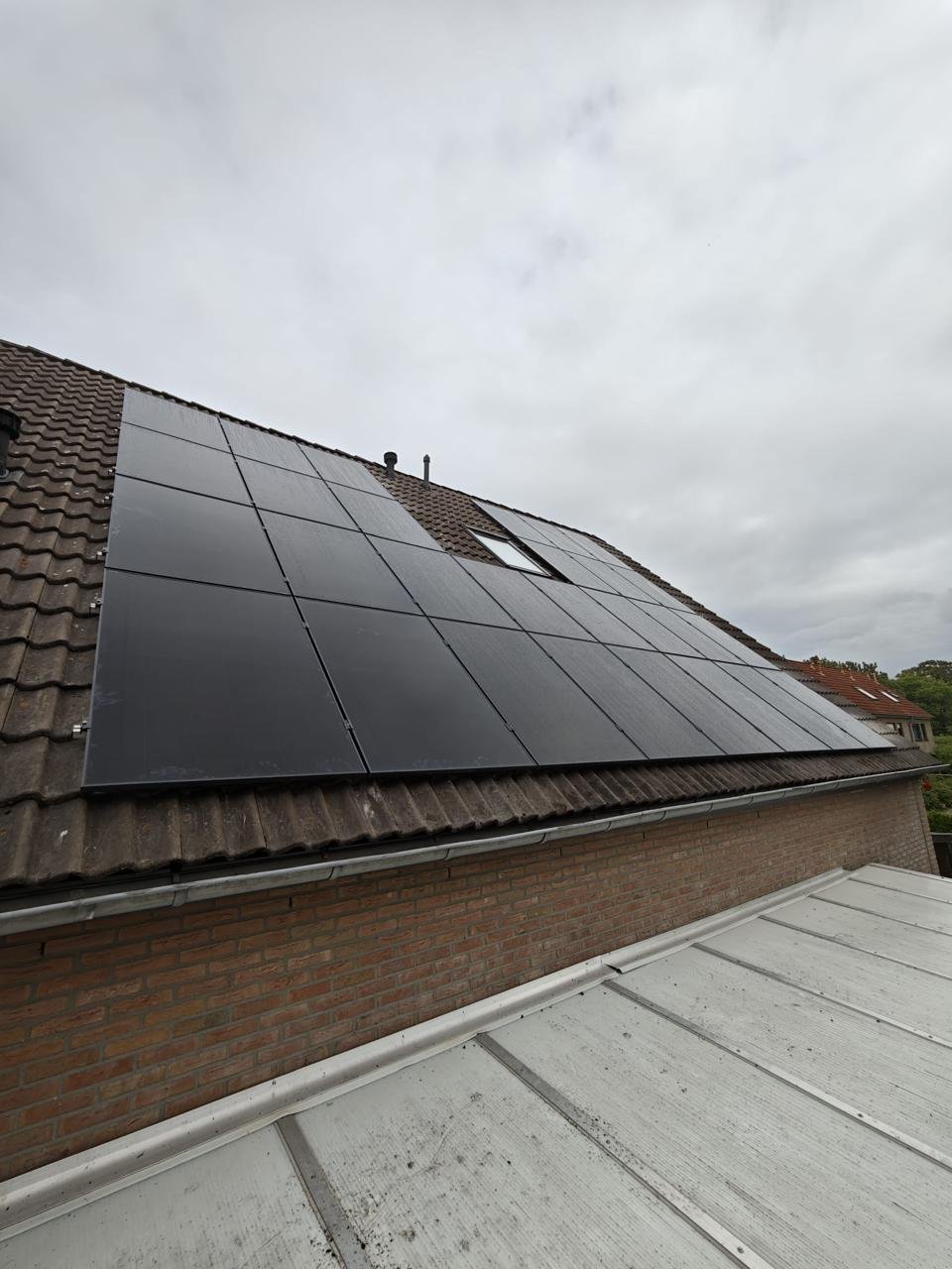 Photovoltaikanlage auf einem Einfamilienhaus